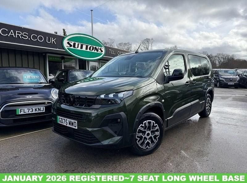 New Peugeot e-Rifter Allure 100 kW (136 HP) 2026 Green MPV