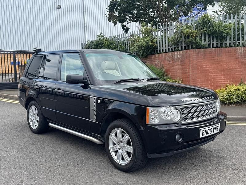 Black Used 2006 Land Rover Range Rover Vogue SE SUV | £4,495 (Good price) - Image 1/4
