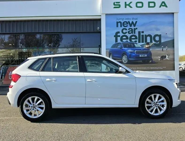 Used Skoda Kamiq SE 115 HP (84 kW) 2025 White SUV