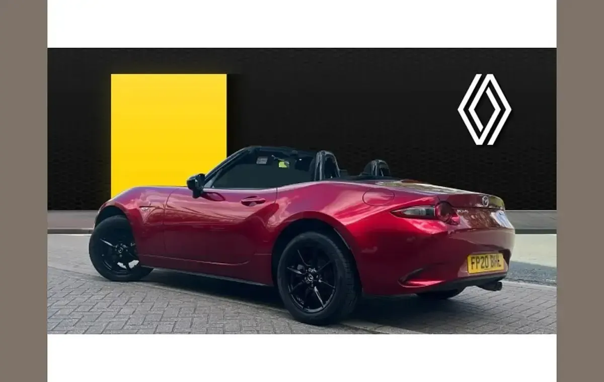 Used Mazda MX5 132 HP (97 kW) 2020 Red Cabriolet