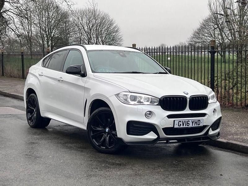 Used BMW X6 M Sport 313 HP (230 kW) 2016 White SUV