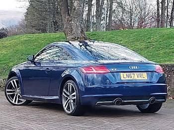 Used Audi TT S-Line 180 HP (132 kW) 2017 Blue Coupe