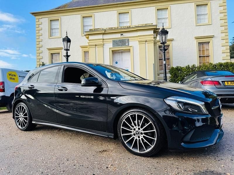 Used Mercedes A200 2017 Black Hatchback