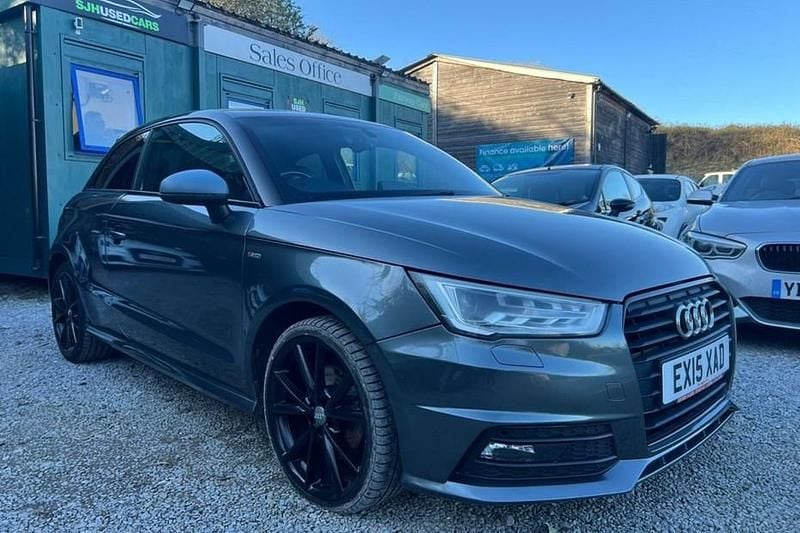 Used Audi A1 S-Line 125 HP (91 kW) 2015 Grey Hatchback