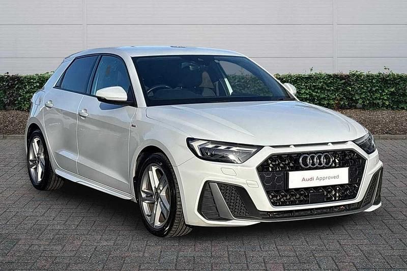 White Used 2019 Audi A1 S-Line Hatchback | £14,445 (Fair price) - Image 1/4