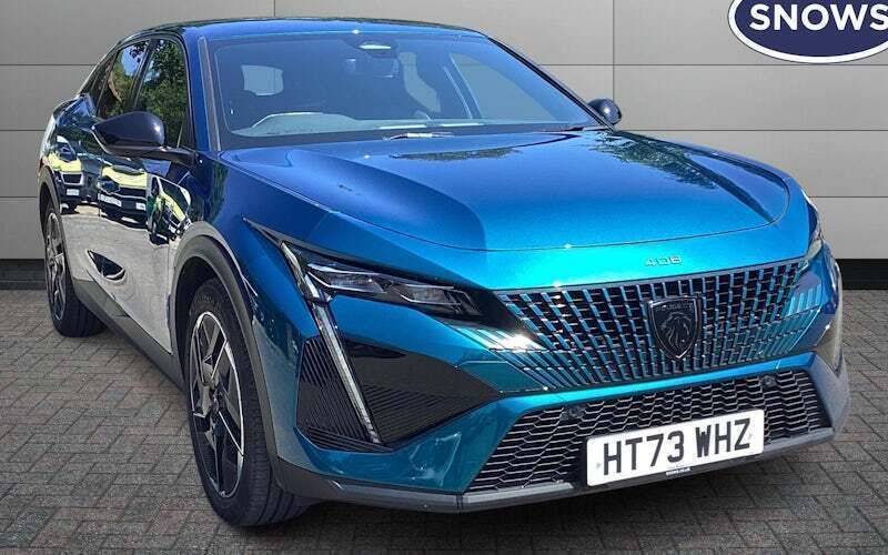 Blue Used 2024 Peugeot 408 GTi Sedan | £23,321 (Fair price) - Image 1/4