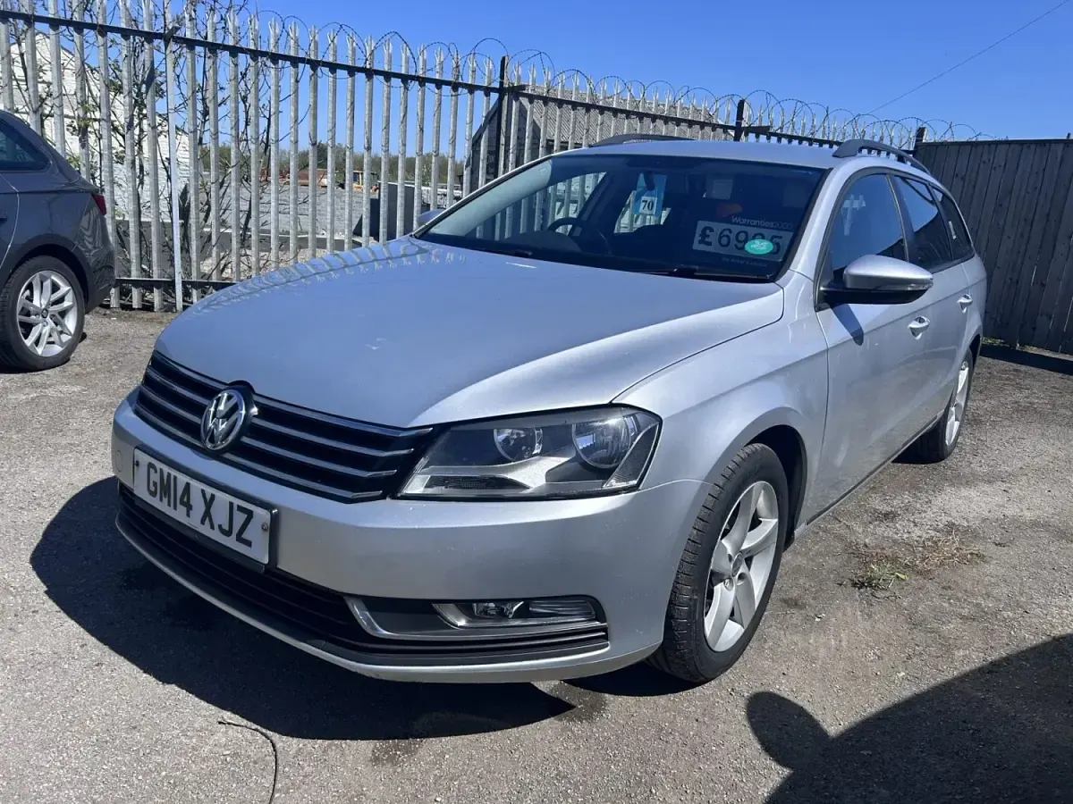 Begagnad VW Passat S 2014 Silver Kombi