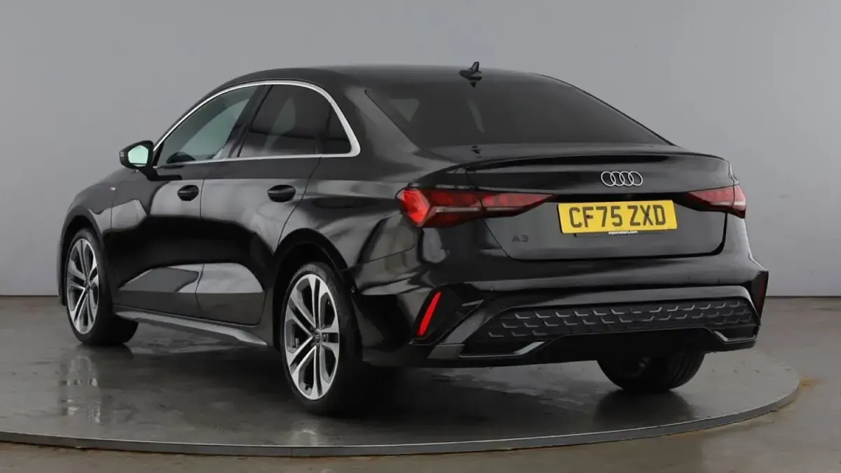 Used Audi A3 S-Line 150 HP (110 kW) 2026 Black Sedan