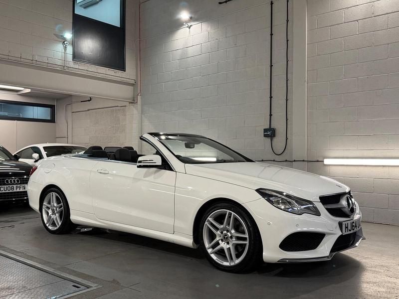 Used Mercedes E350 AMG line 2014 White Cabriolet