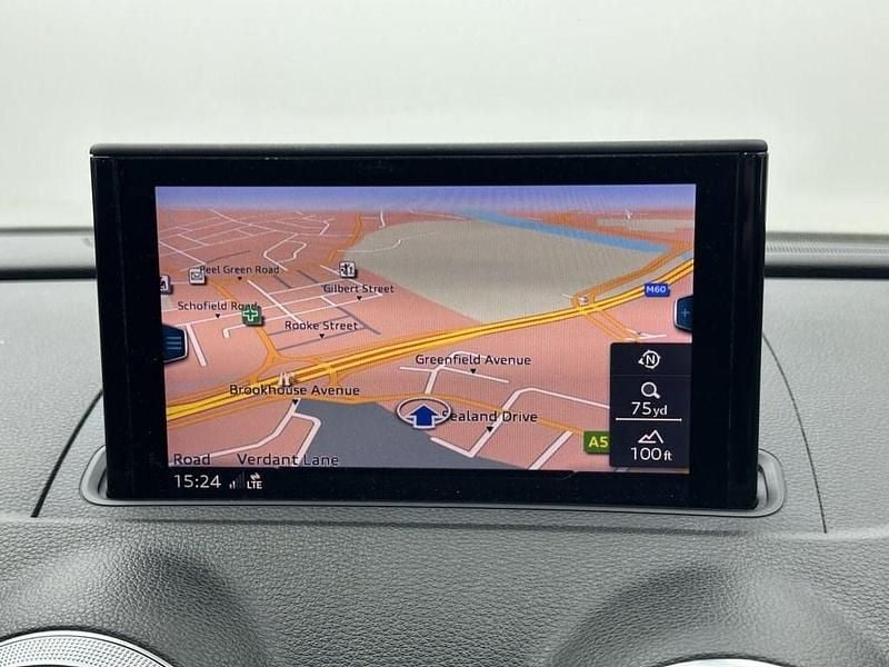 Used Audi A3 Sportback Black Edition 150 HP (110 kW) 2018 White Hatchback