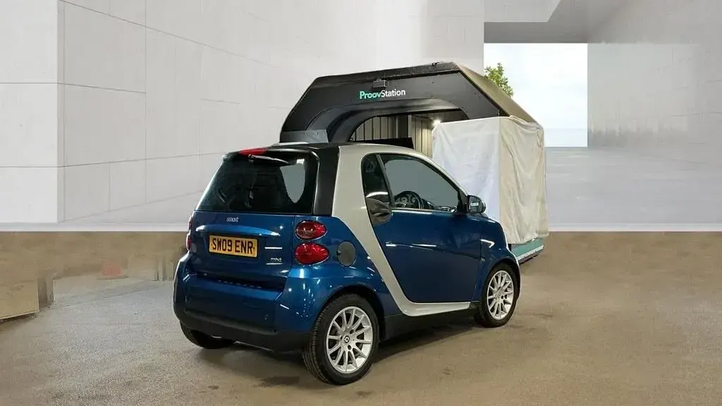 Used Smart ForTwo Coupé Passion 71 HP (52 kW) 2009 Blue Coupe