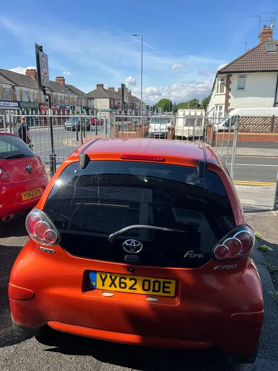 Used Toyota Aygo 2012 Orange Hatchback