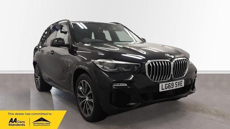 Black Used 2019 BMW X5 M Sport SUV | £38,750 (Fair price) - Image 1/4