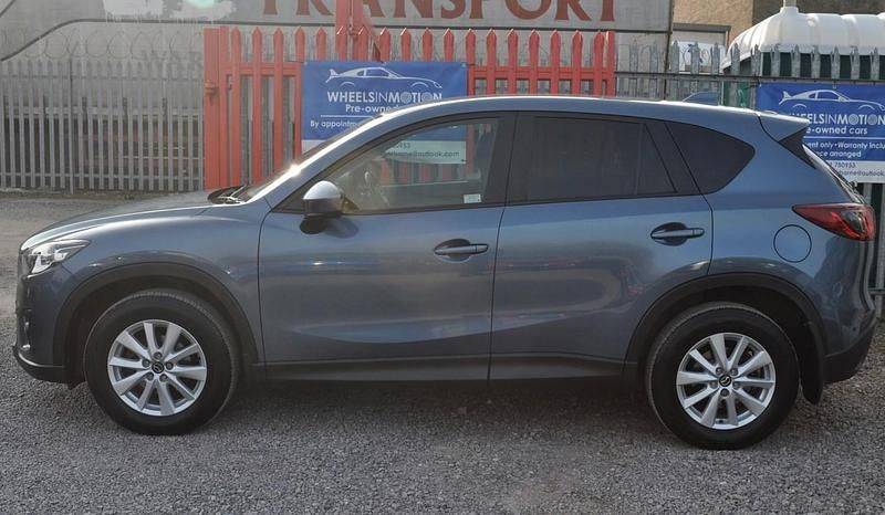 Used Mazda CX-5 150 HP (110 kW) 2015 Blue SUV