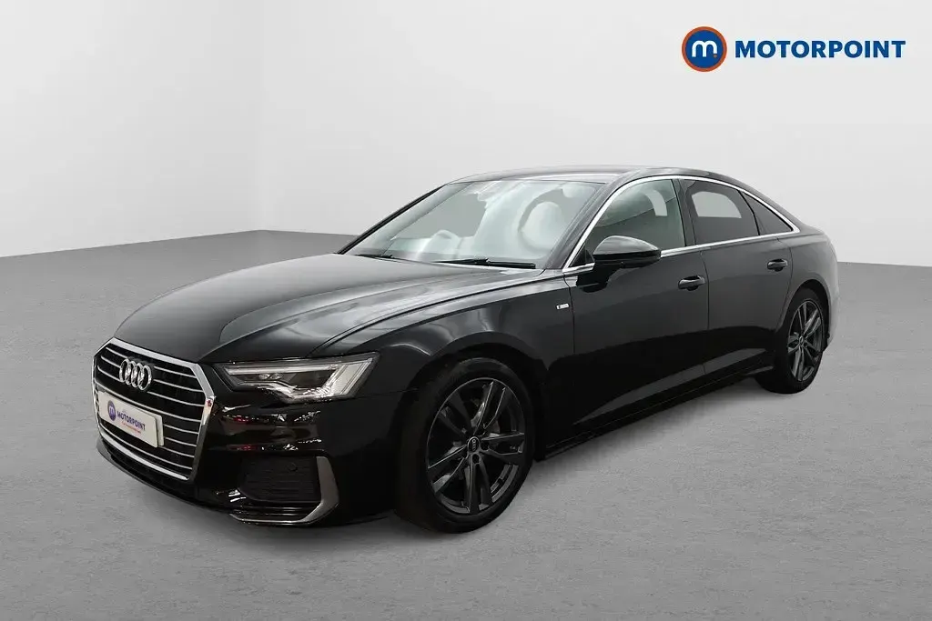 Used Audi A6 S-Line 204 HP (150 kW) 2021 Black Sedan
