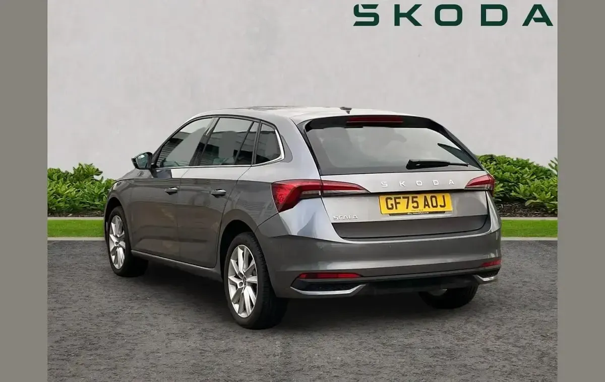 Used Skoda Scala SE L 113 HP (83 kW) 2025 Grey Hatchback