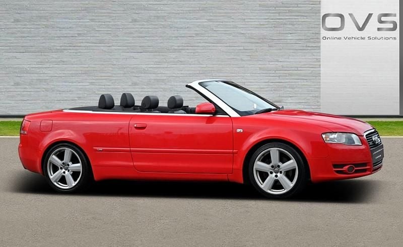 Red Used 2006 Audi A4 Cabriolet S-Line Cabriolet | £2,490 (Fair price) - Image 1/4