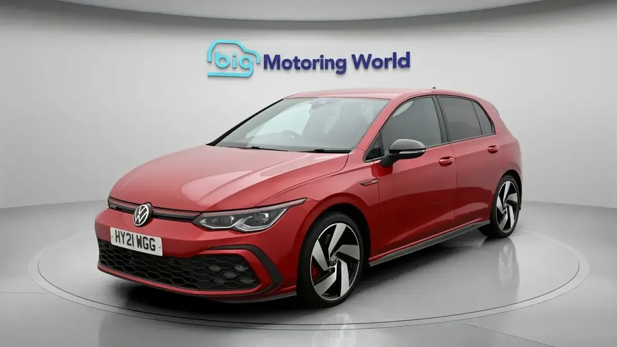 Used VW Golf VII GTI 2021 Red Hatchback