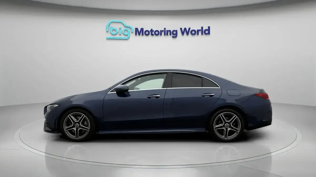 Used Mercedes CLA220 AMG Line Premium 2021 Blue Coupe
