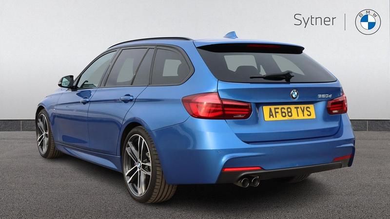 Used BMW 320 M Sport 187 HP (137 kW) 2018 Blue Estate