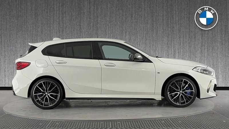 Used BMW M135 Shadowline 302 HP (222 kW) 2020 White Hatchback