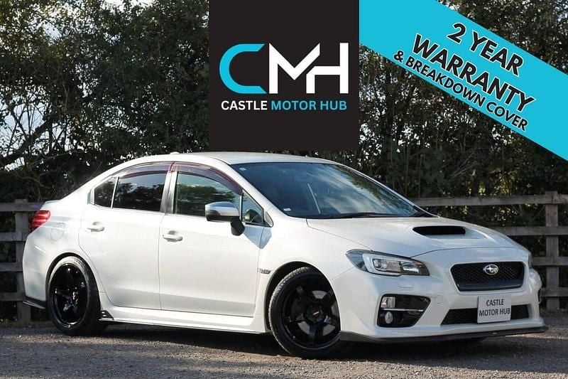 White Used 2015 Subaru WRX STI GT Sedan | £17,495 - Image 1/4