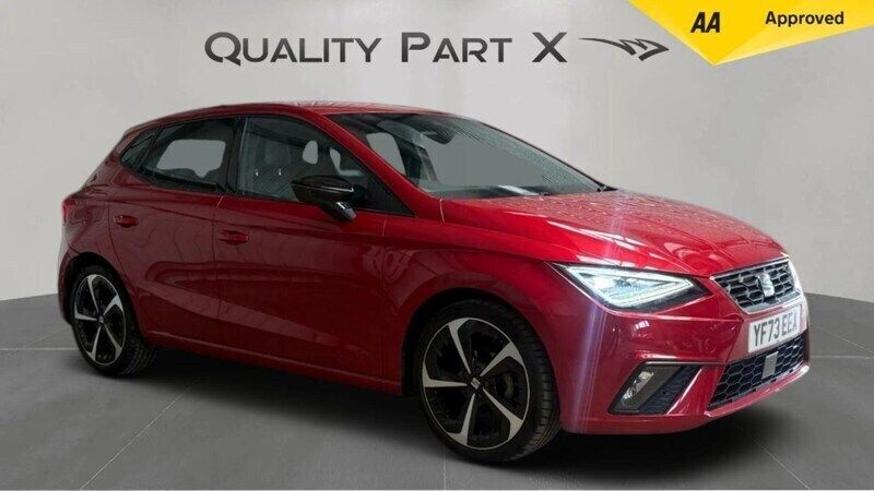 Red Used 2023 Seat Ibiza FR Sport Hatchback | £14,300 (Good price) - Image 1/4