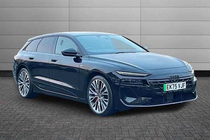 Mythos black Used 2025 Audi A6 e-tron Performance Estate | £54,500 (Super price) - Image 1/4