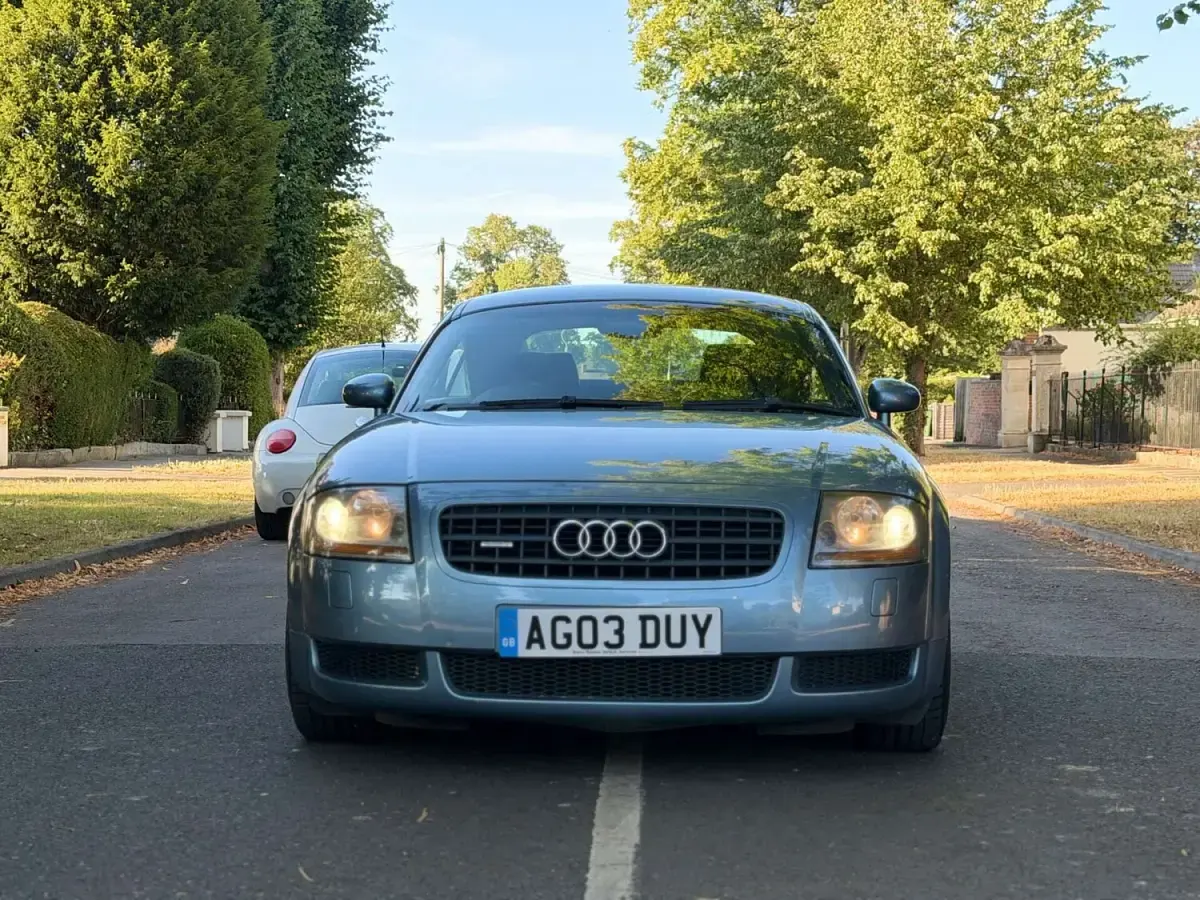 Used Audi TT 225 HP (165 kW) 2003 Blue Coupe