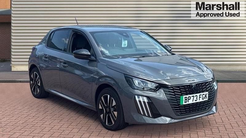 Grey Used 2023 Peugeot e-208 Style Hatchback | £13,591 (Good price) - Image 1/4