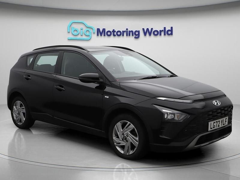 Black Used 2022 Hyundai Bayon SE SUV | £12,525 (Fair price) - Image 1/4