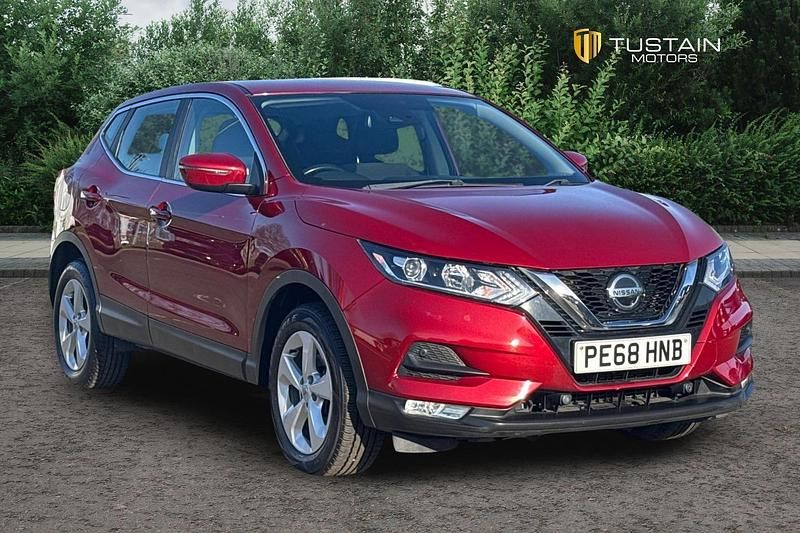 Used Nissan Qashqai Acenta Premium 115 HP (84 kW) 2018 Red SUV