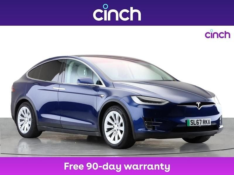 Blue Used 2017 Tesla Model X SUV | £21,549 (Fair price) - Image 1/3