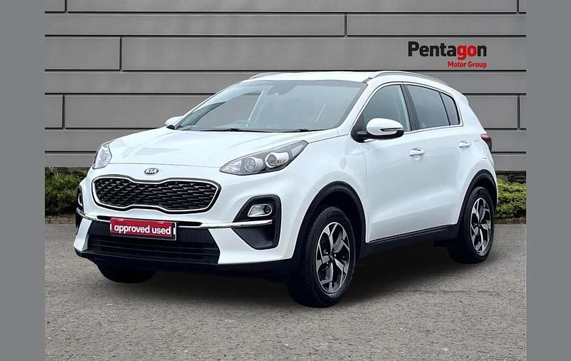 Used Kia Sportage 129 HP (94 kW) 2021 White SUV