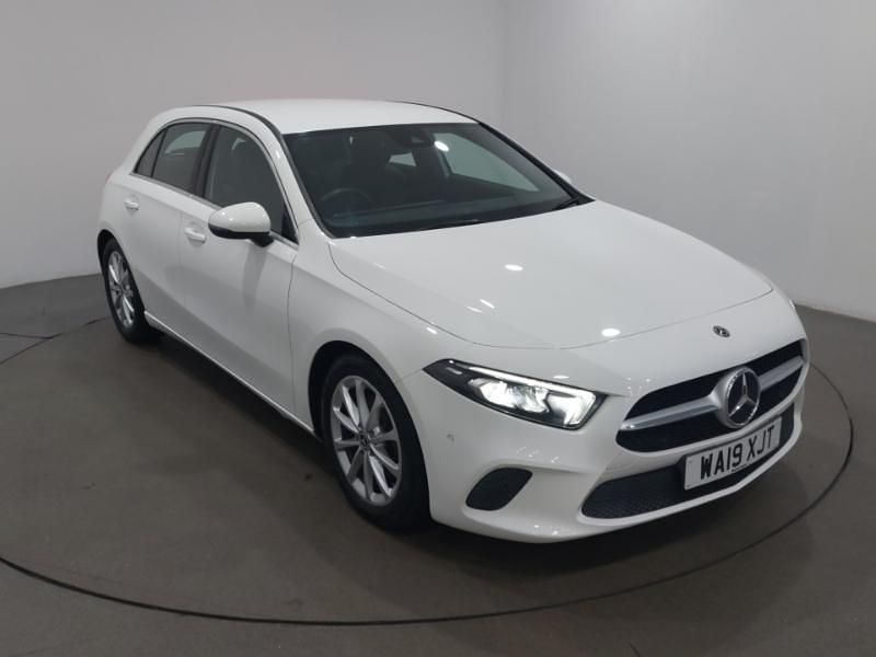 White Used 2019 Mercedes A200 Executive Hatchback | £14,998 (Good price) - Image 1/4