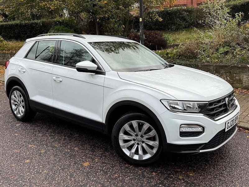 Used VW T-Roc SE 115 HP (84 kW) 2020 White SUV
