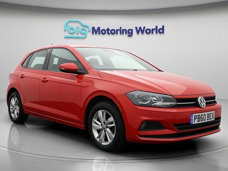 Red Used 2018 VW Polo SE Hatchback | £10,900 (Fair price) - Image 1/4
