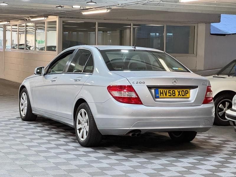 Used Mercedes C200 SE 2008 Silver Sedan