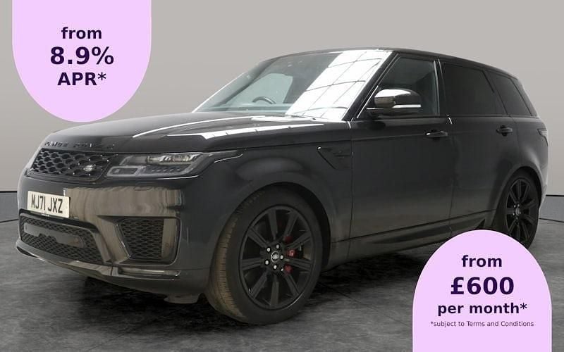 Black Used 2021 Land Rover Range Rover Sport HSE Dynamic SUV | £38,438 (Fair price) - Image 1/2