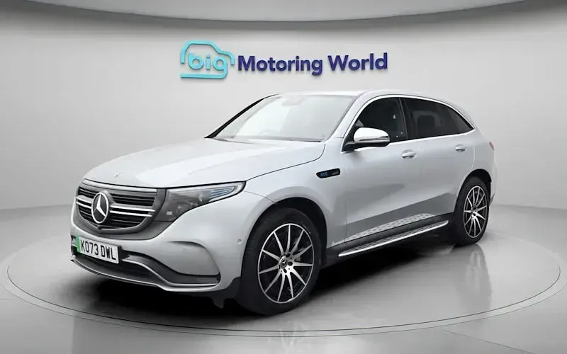 Used Mercedes EQC400 AMG line 300 kW (408 HP) 2023 Silver SUV