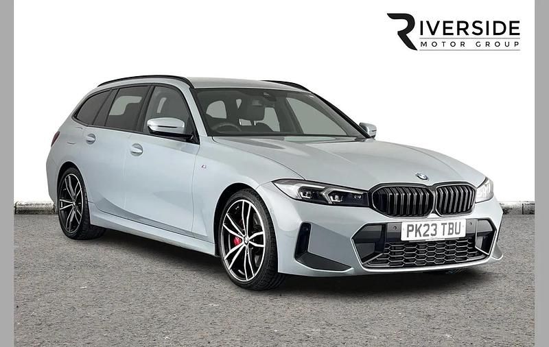 Sky scraper grey Used 2023 BMW 320 M Sport Estate | £31,550 (A bit pricey) - Image 1/4