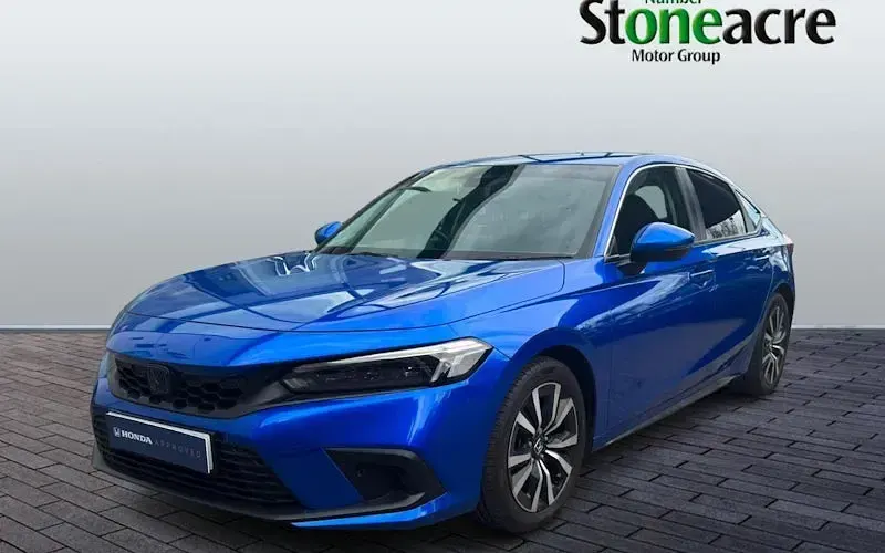 Used Honda Civic Elegance 143 HP (105 kW) 2024 Blue Hatchback