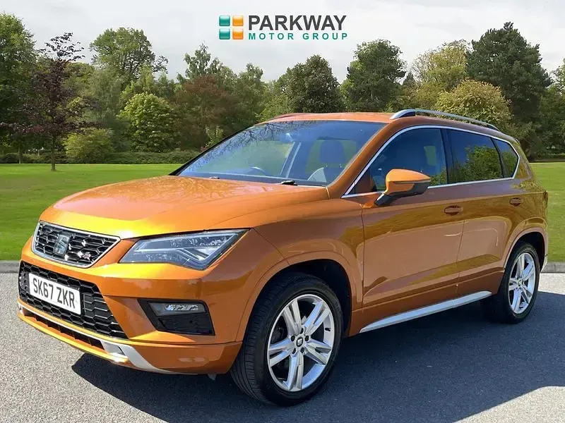 Used Seat Ateca 4Drive 190 HP (139 kW) 2017 Orange SUV