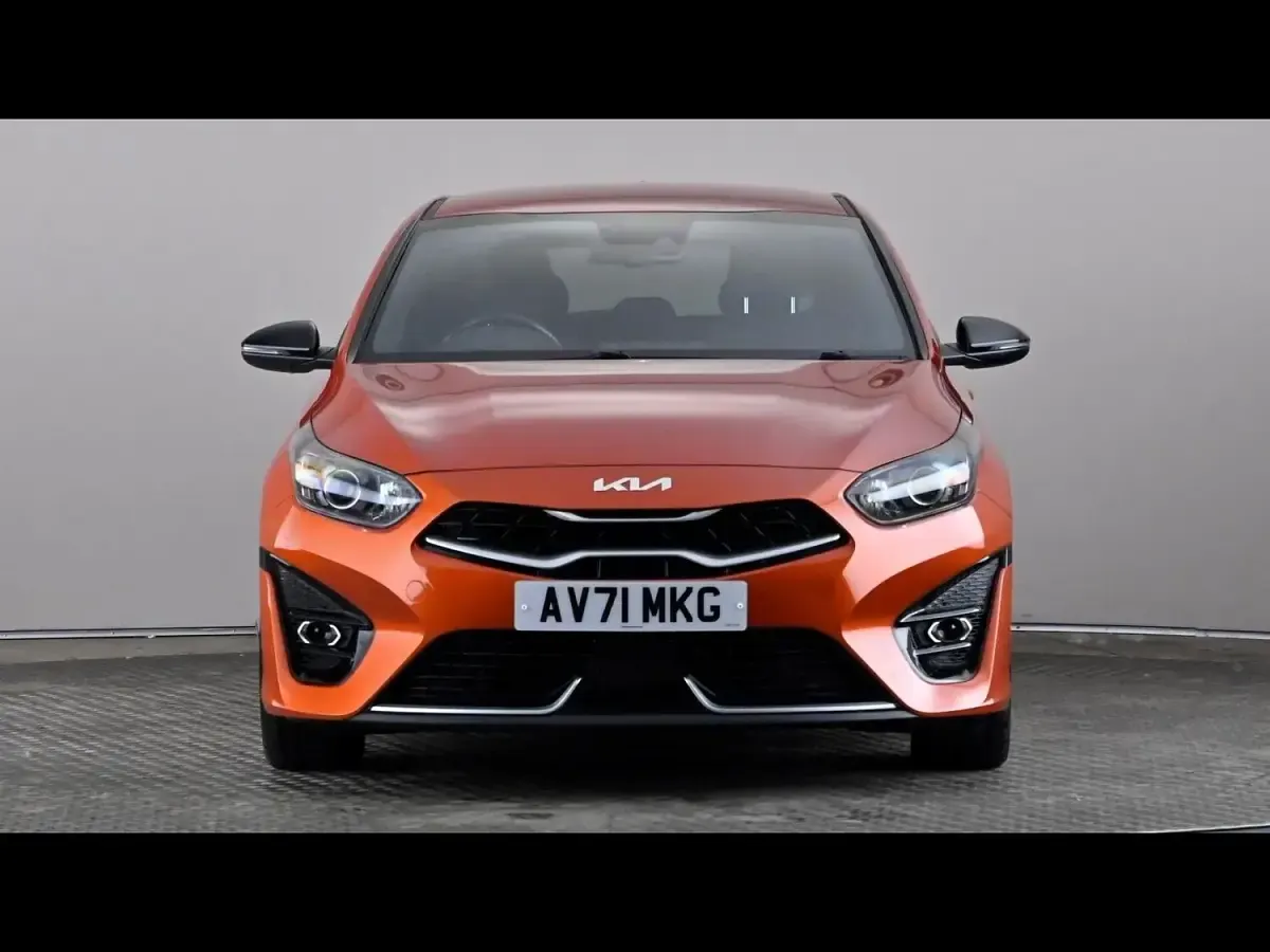 Used Kia Ceed GT-Line 2021 Orange Hatchback