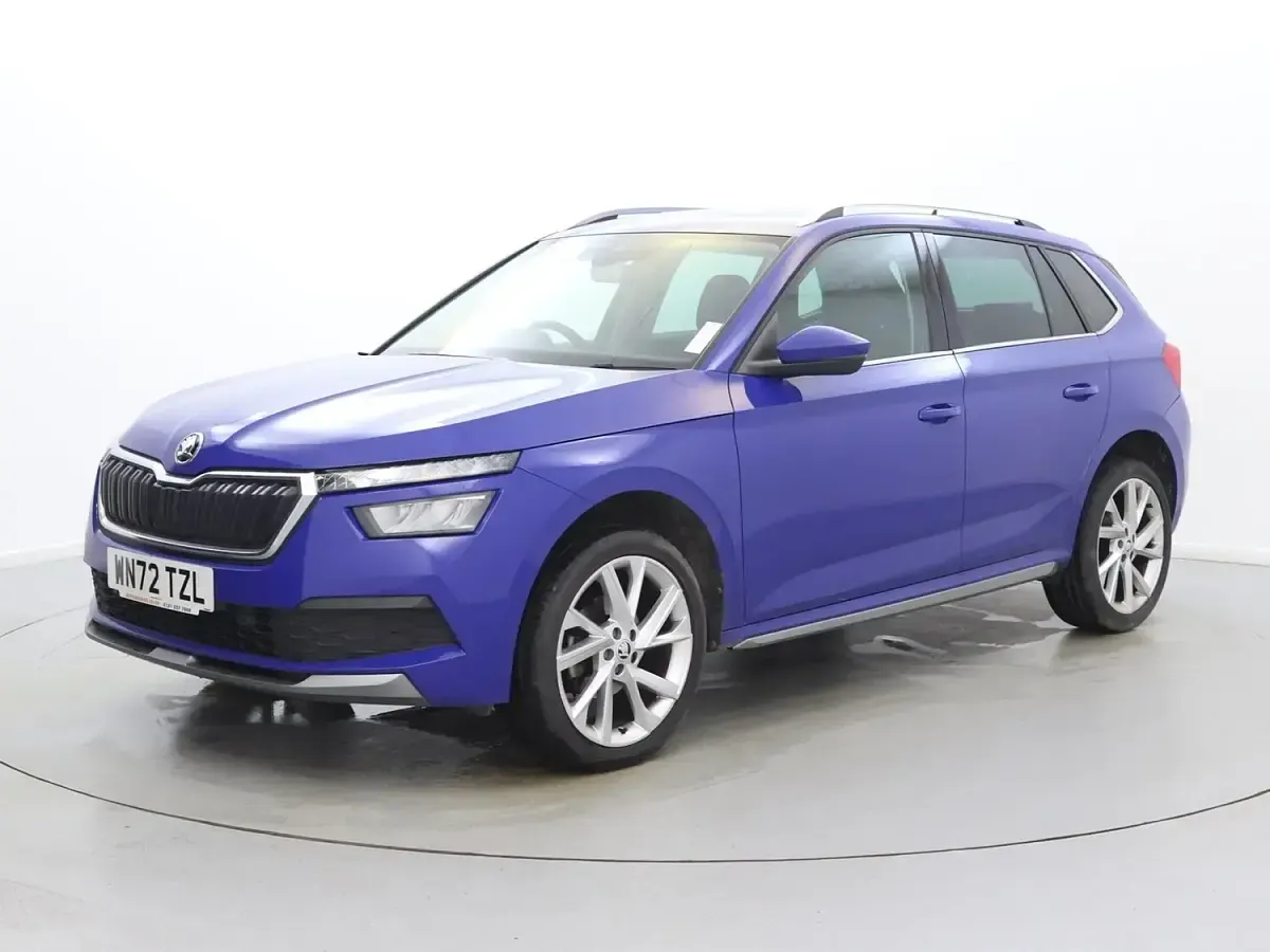 Used Skoda Kamiq SE L Executive 108 HP (79 kW) 2023 Blue SUV