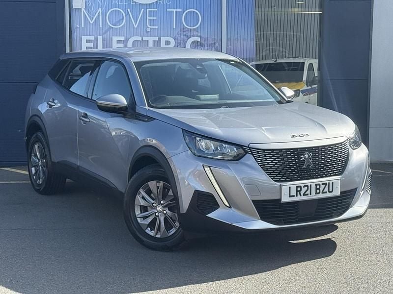 Grey Used 2021 Peugeot e-2008 Active Premium SUV | £10,195 (Fair price) - Image 1/4