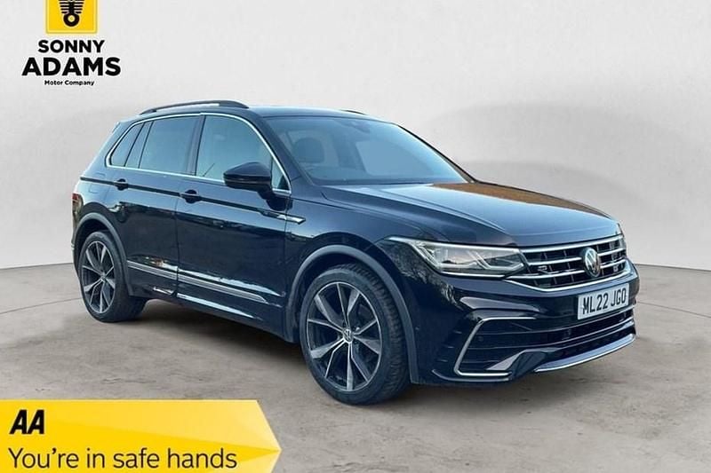 Used VW Tiguan R-line 150 HP (110 kW) 2022 Black SUV