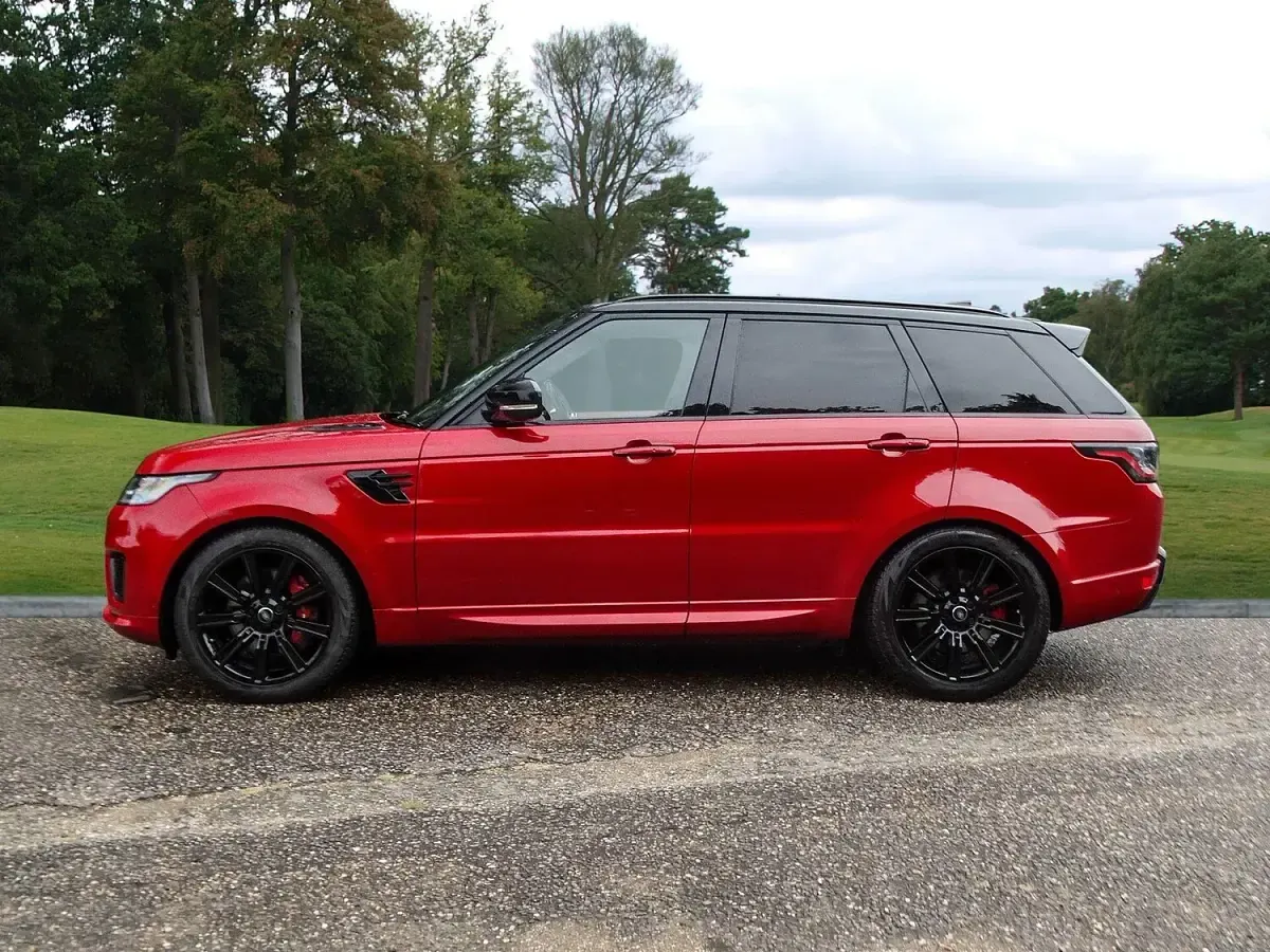 Used Land Rover Range Rover Sport Autobiography Dynamic 404 HP (297 kW) 2020 Red SUV