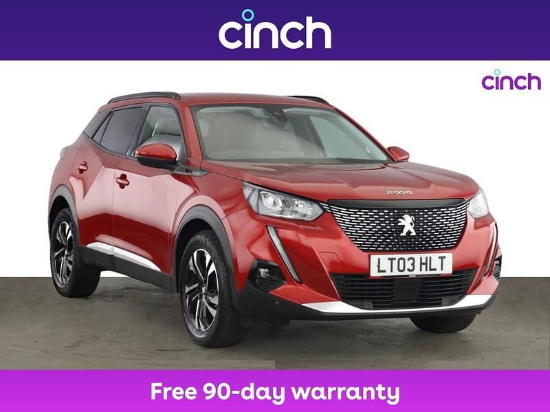 Red Used 2020 Peugeot 2008 Allure SUV | £12,049 (Fair price) - Image 1/3