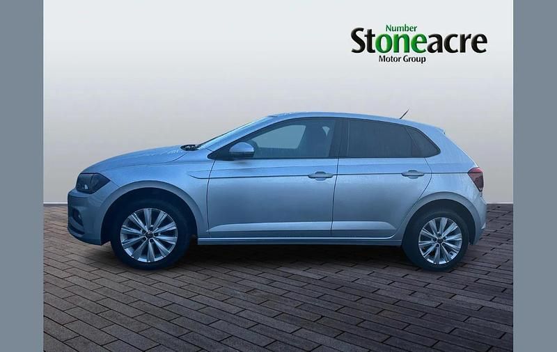 Used VW Polo Match 95 HP (69 kW) 2021 Silver Hatchback